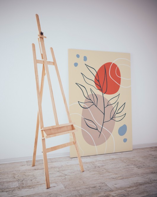 Dekoratif Minimalist Desenler Kanvas Tablo 192 - 30 x 20