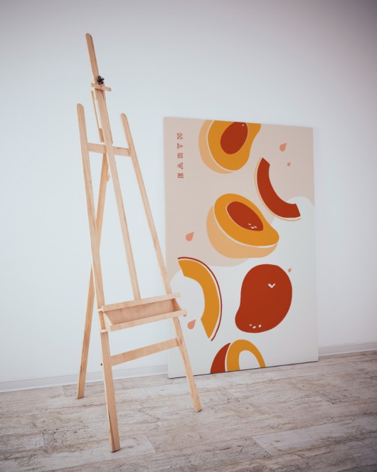Dekoratif Minimalist Desenler Kanvas Tablo 199 - 30 x 20