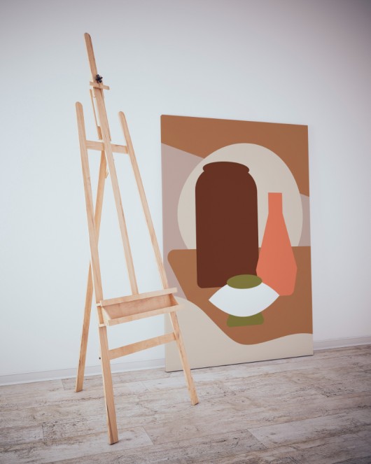 Dekoratif Minimalist Desenler Kanvas Tablo 205 - 30 x 20