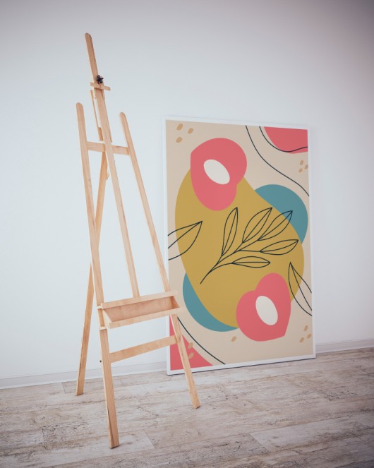 Dekoratif Minimalist Desenler Kanvas Tablo 206 - 30 x 20