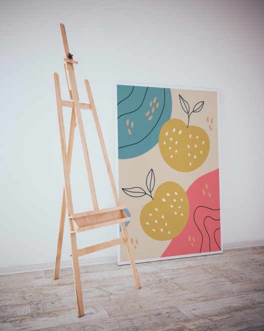 Dekoratif Minimalist Desenler Kanvas Tablo 207 - 30 x 20