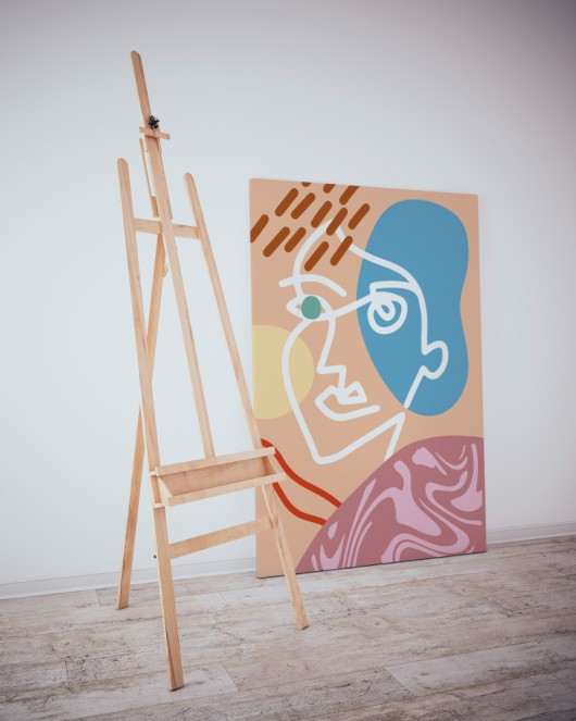 Dekoratif Minimalist Desenler Kanvas Tablo 214 - 30 x 20