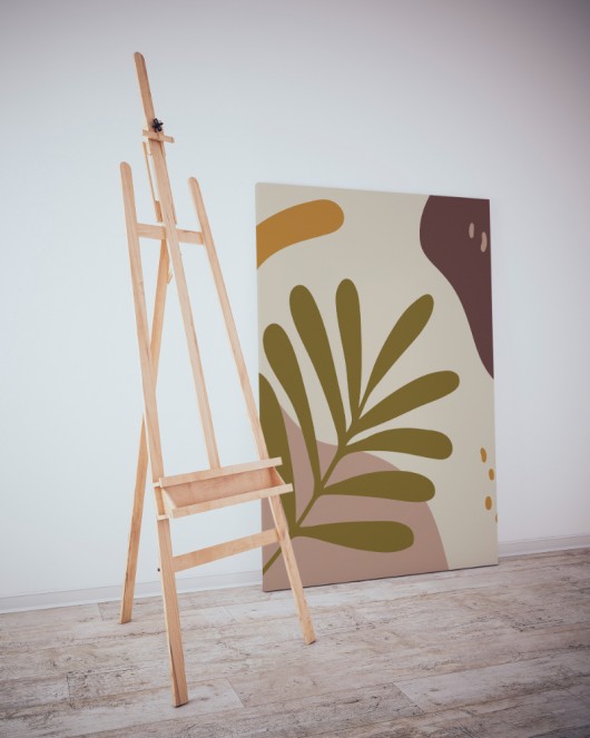 Dekoratif Minimalist Desenler Kanvas Tablo 215 - 30 x 20