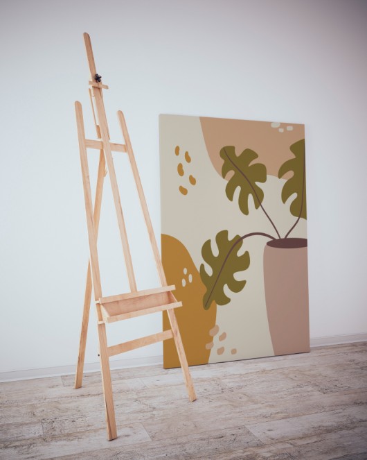 Dekoratif Minimalist Desenler Kanvas Tablo 216 - 30 x 20