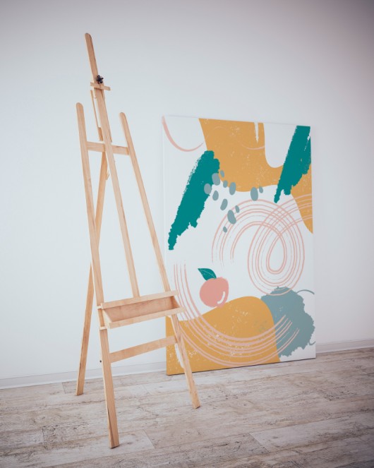 Dekoratif Minimalist Desenler Kanvas Tablo 218 - 30 x 20