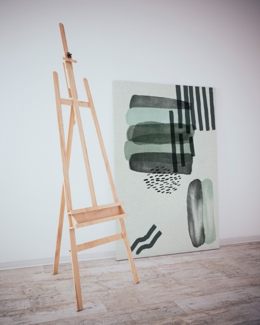 Dekoratif Minimalist Desenler Kanvas Tablo 230 - 30 x 20