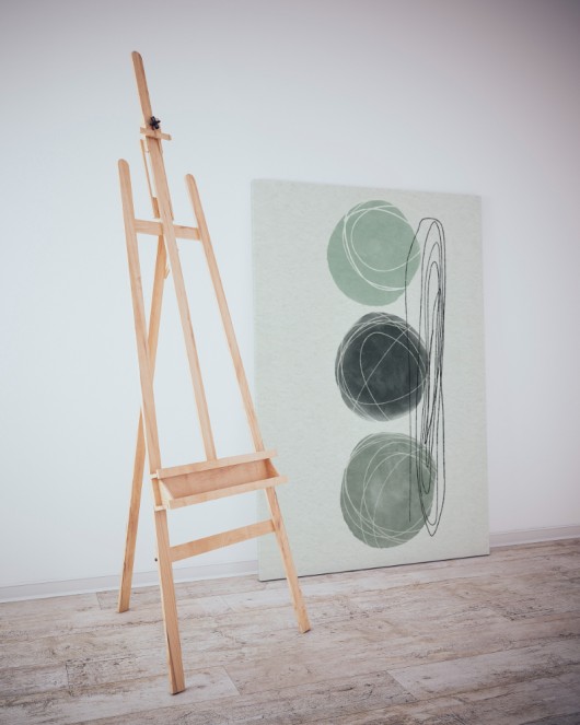 Dekoratif Minimalist Desenler Kanvas Tablo 231 - 30 x 20