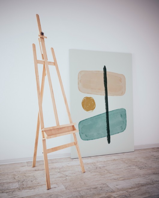 Dekoratif Minimalist Desenler Kanvas Tablo 240 - 30 x 20