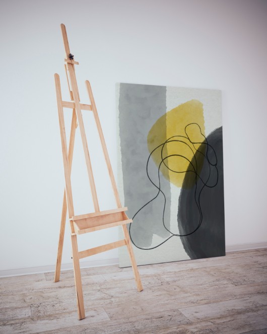 Dekoratif Minimalist Desenler Kanvas Tablo 244 - 30 x 20