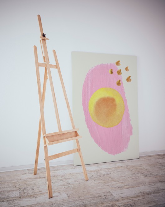 Dekoratif Minimalist Desenler Kanvas Tablo 245 - 30 x 20