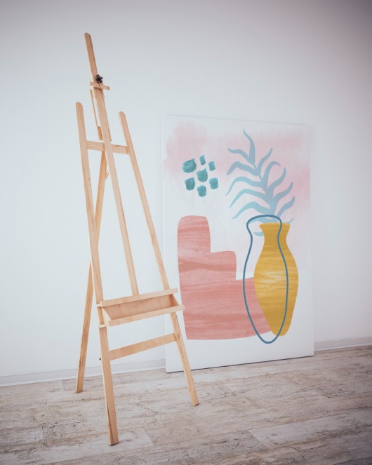 Dekoratif Minimalist Desenler Kanvas Tablo 253 - 30 x 20