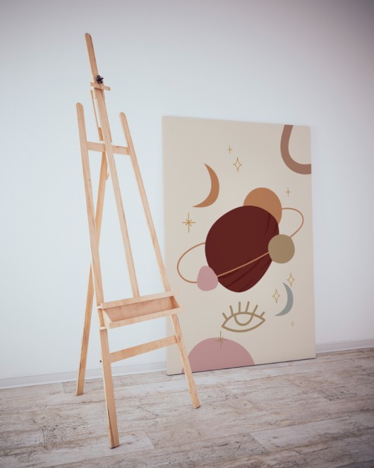 Dekoratif Minimalist Desenler Kanvas Tablo 257 - 30 x 20