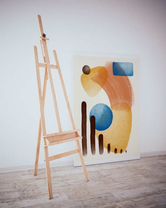 Dekoratif Minimalist Desenler Kanvas Tablo 261 - 30 x 20