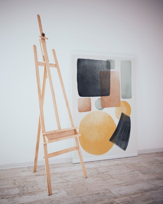 Dekoratif Minimalist Desenler Kanvas Tablo 262 - 30 x 20