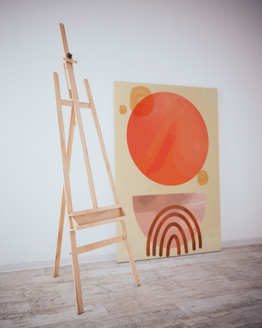 Dekoratif Minimalist Desenler Kanvas Tablo 272 - 30 x 20