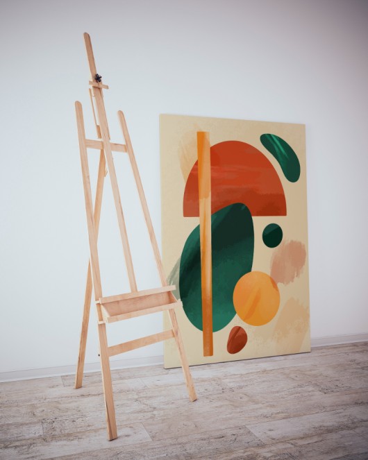 Dekoratif Minimalist Desenler Kanvas Tablo 274 - 30 x 20