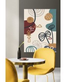 Dekoratif Minimalist Desenler Kanvas Tablo 24 - 30 x 20
