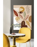Dekoratif Minimalist Desenler Kanvas Tablo 25 - 30 x 20