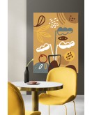 Dekoratif Minimalist Desenler Kanvas Tablo 26 - 30 x 20