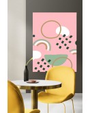 Dekoratif Minimalist Desenler Kanvas Tablo 31 - 30 x 20