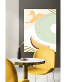 Dekoratif Minimalist Desenler Kanvas Tablo 41 - 30 x 20