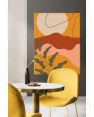 Dekoratif Minimalist Desenler Kanvas Tablo 50 - 30 x 20