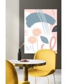 Dekoratif Minimalist Desenler Kanvas Tablo 53 - 30 x 20