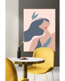 Dekoratif Minimalist Desenler Kanvas Tablo 63 - 30 x 20