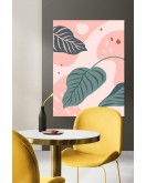 Dekoratif Minimalist Desenler Kanvas Tablo 67 - 30 x 20