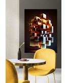 Dekoratif Minimalist Desenler Kanvas Tablo 72 - 30 x 20