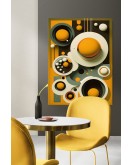Dekoratif Minimalist Desenler Kanvas Tablo 76 - 30 x 20