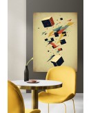 Dekoratif Minimalist Desenler Kanvas Tablo 77 - 30 x 20