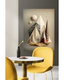 Dekoratif Minimalist Desenler Kanvas Tablo 79 - 30 x 20