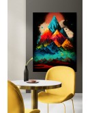 Dekoratif Minimalist Desenler Kanvas Tablo 83 - 30 x 20