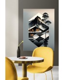 Dekoratif Minimalist Desenler Kanvas Tablo 86 - 30 x 20