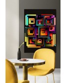 Dekoratif Minimalist Desenler Kanvas Tablo 89 - 30 x 20