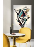 Dekoratif Minimalist Desenler Kanvas Tablo 98 - 30 x 20