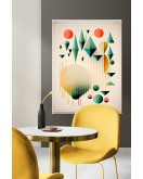 Dekoratif Minimalist Desenler Kanvas Tablo 115 - 30 x 20