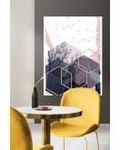 Dekoratif Minimalist Desenler Kanvas Tablo 120 - 30 x 20