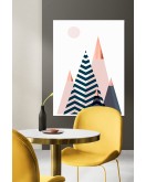Dekoratif Minimalist Desenler Kanvas Tablo 126 - 30 x 20