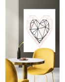 Dekoratif Minimalist Desenler Kanvas Tablo 128 - 30 x 20