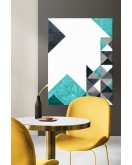 Dekoratif Minimalist Desenler Kanvas Tablo 129 - 30 x 20