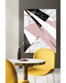 Dekoratif Minimalist Desenler Kanvas Tablo 130 - 30 x 20