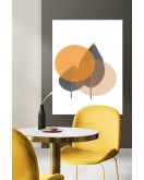 Dekoratif Minimalist Desenler Kanvas Tablo 134 - 30 x 20