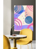 Dekoratif Minimalist Desenler Kanvas Tablo 190 - 30 x 20