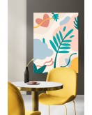 Dekoratif Minimalist Desenler Kanvas Tablo 195 - 30 x 20