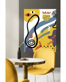 Dekoratif Minimalist Desenler Kanvas Tablo 201 - 30 x 20