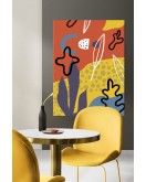 Dekoratif Minimalist Desenler Kanvas Tablo 202 - 30 x 20