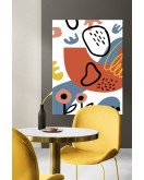 Dekoratif Minimalist Desenler Kanvas Tablo 203 - 30 x 20