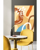 Dekoratif Minimalist Desenler Kanvas Tablo 210 - 30 x 20
